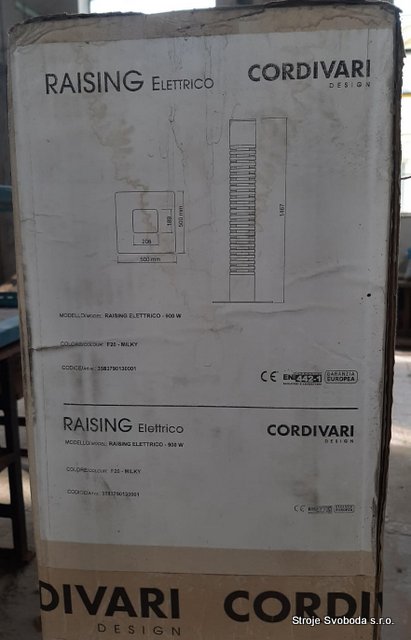Designový elektrický radiátor RAISING Elettrico - 900W (Designovy elektricky radiator Cordivari Raising (3).jpg)